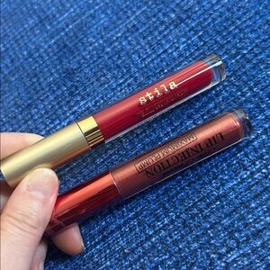 Too faced lip plum o & Stila liquid lipstick
